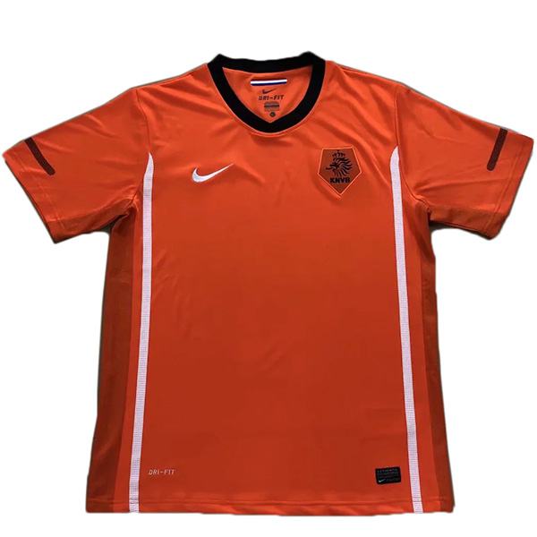Netherlands home retro soccer jersey holland match men's first sportwear football shirt 2010